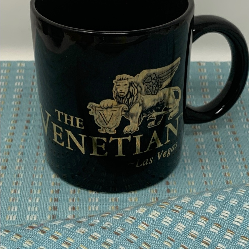 Black Venetian Las Vegas Mug